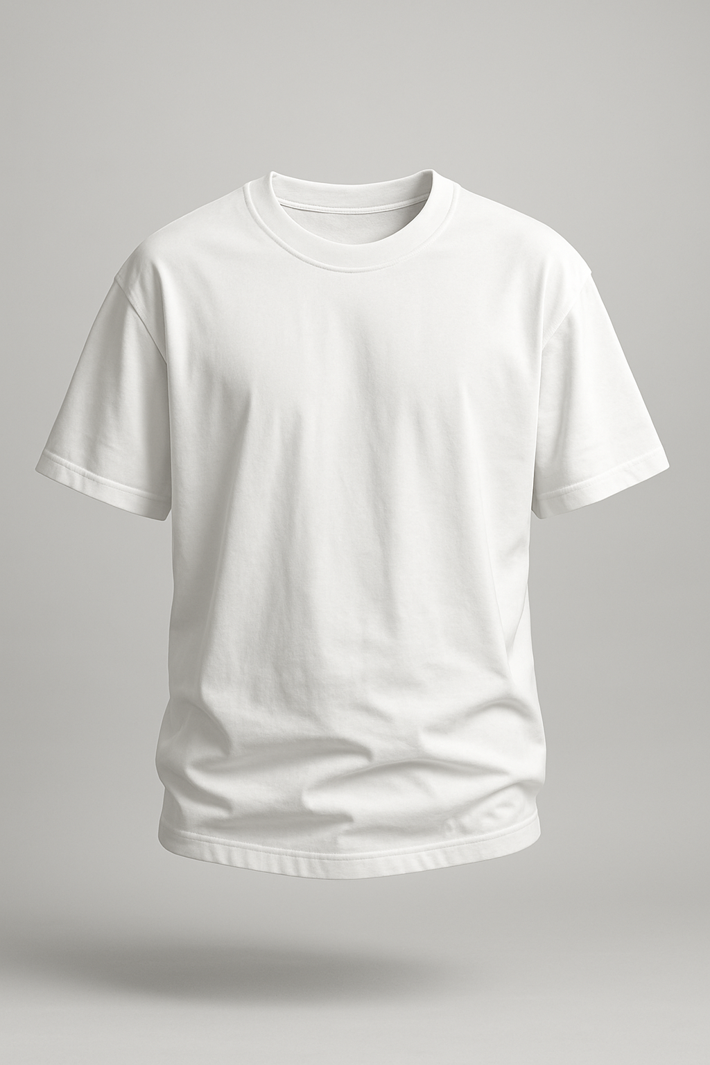 Plain White Oversized Tee