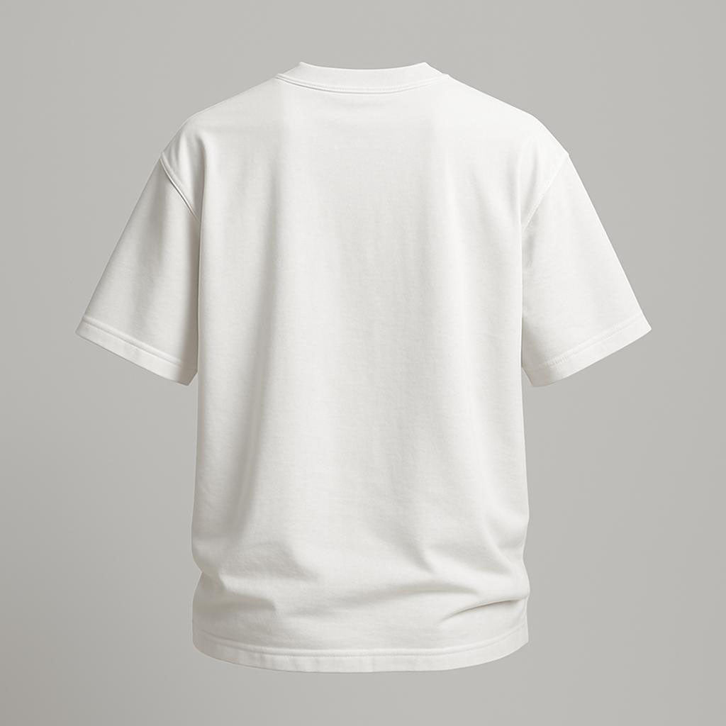 Plain White Oversized Tee