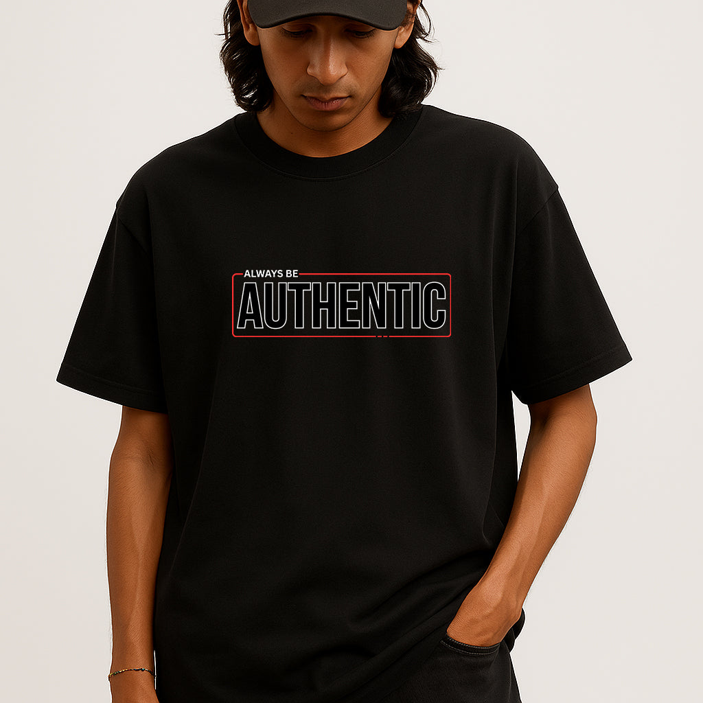 Authentic Mindset Oversized Tee