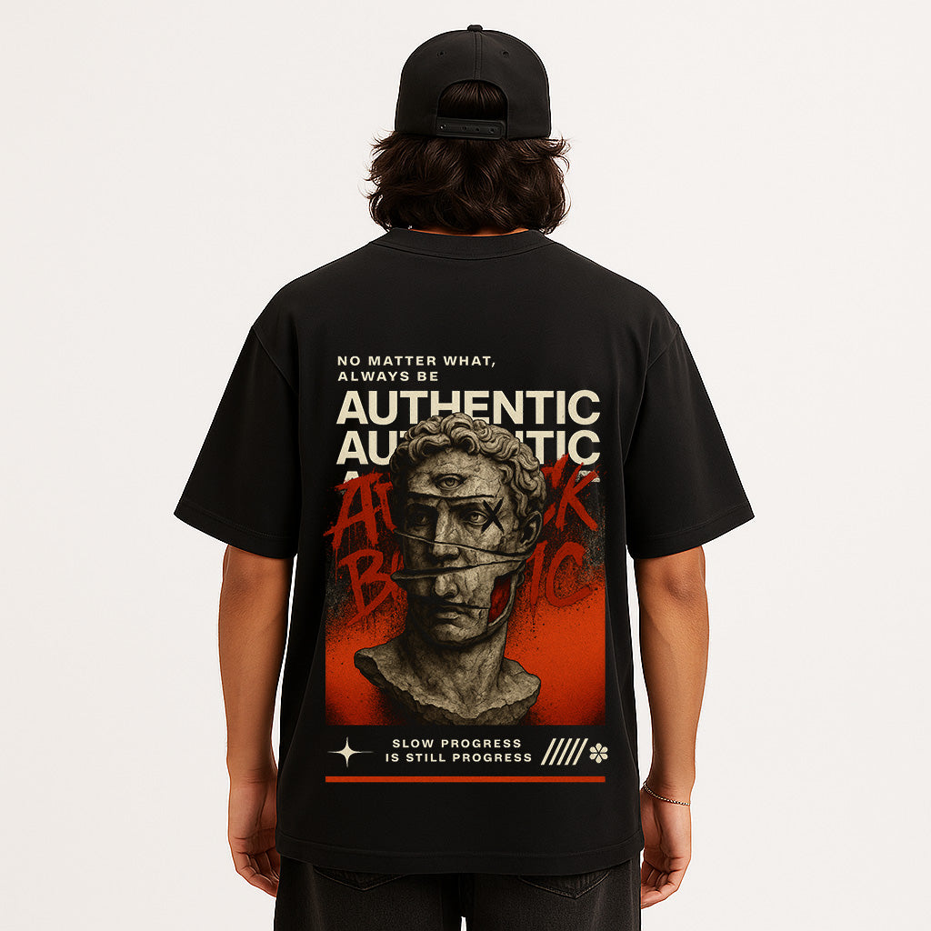Authentic Mindset Oversized Tee