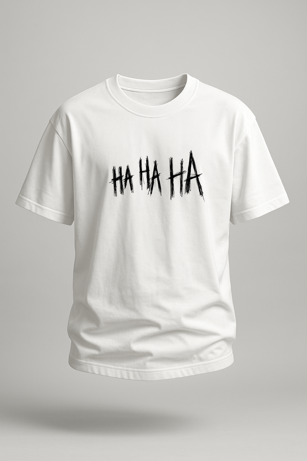 Joker Laughing Chaos Oversized Tee