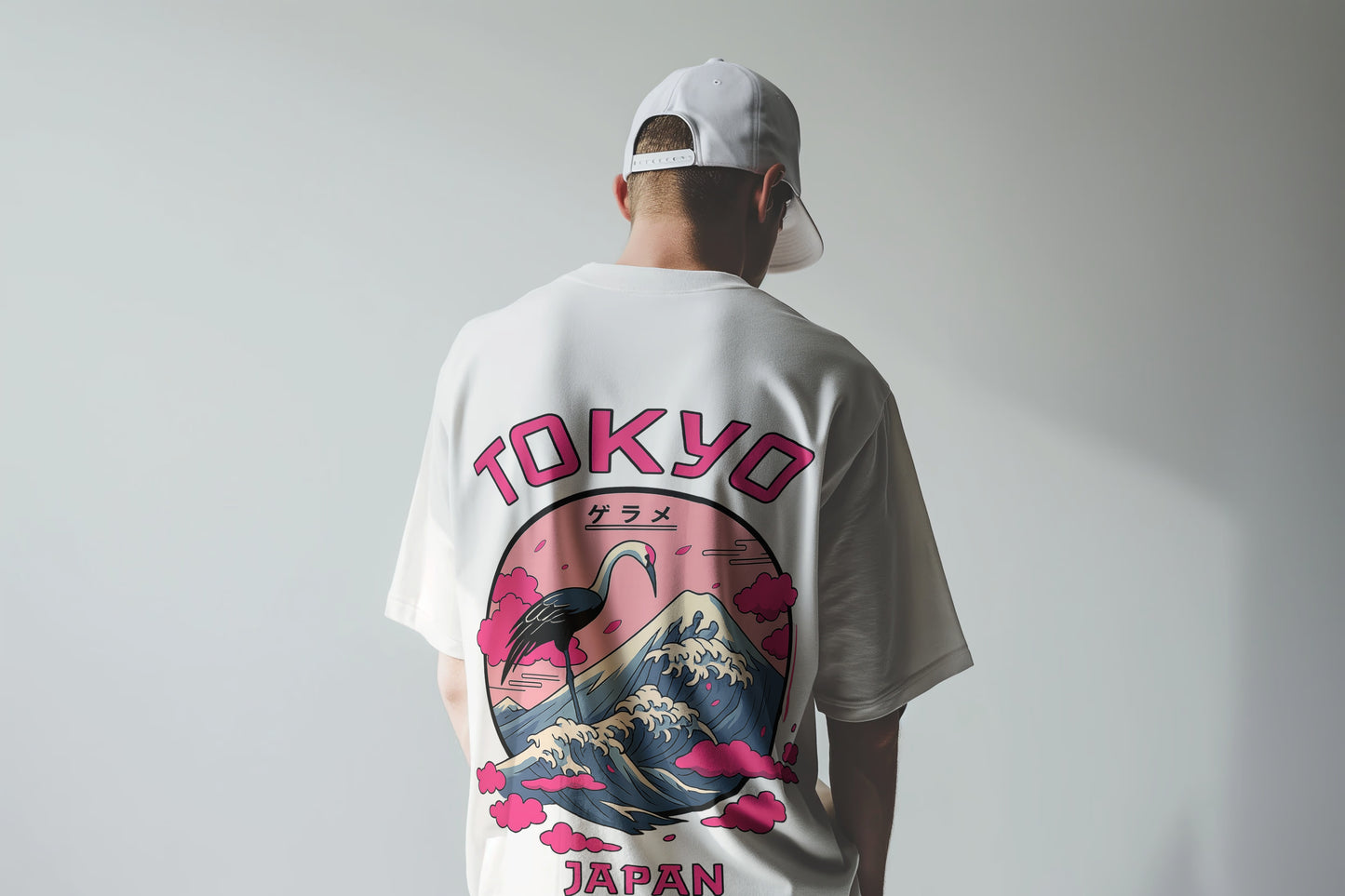 Tokyo Waves Oversized Tee
